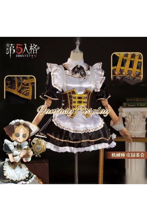 Identity V Mechanic Tracy Reznik Tea Party Maid Dress Cosplay Costume